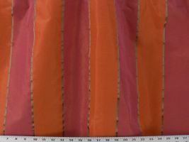 Mysore Marino Stripe Tangerine Fabric
