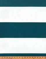 Cabana Stripe Oxford / White Fabric - Indoor / Outdoor