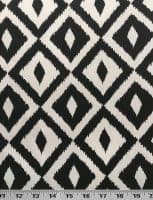 Terrasol Aztec Black Fabric - Indoor / Outdoor Out of Stock