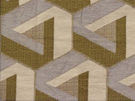 Climber Lime Geometric Upholstery Fabric - ships separately