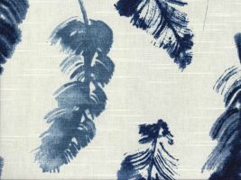 Genevieve Gorder Featherfall Indigo Drapery / Upholstery Fabric