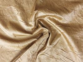 Imperial Crease Faux Silk Fabric Golden Taupe - ships separately