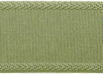4&1/2" Lime Kiwi Brown Tied Key Tassel Fabric Trim  Lot Of 2