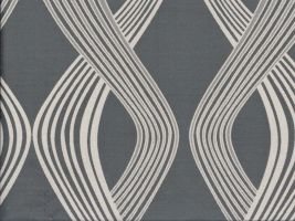 Lucienne Pewter Faux Silk Jacquard Fabric