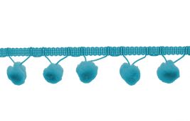 Fringe Tassel Trim Garland, Bobble Ribbon, Tape with Tassels for curtains  fabric craft - 16 colours - any length - Lush Fabric