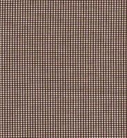 60" Gingham Fabric Brown - 1/16"