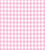 60" Gingham Fabric Pink - 1/4"