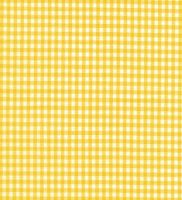 60" Gingham Fabric Yellow - 1/8"