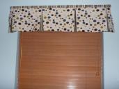 Quick and easy pleated window valance
