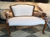 Refurbished French style vintage chair