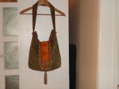 a purse made using your tassels