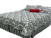 Traditions Black and White Bedding