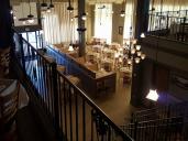 2 Story Restaurant Drapes by our Custom Sewing Workroom