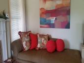 Sofa Pillows by BFS Custom Sewing Workroom